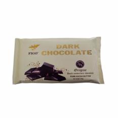Giá Chocolate đen làm bánh 75% cacao Figo 200gram  