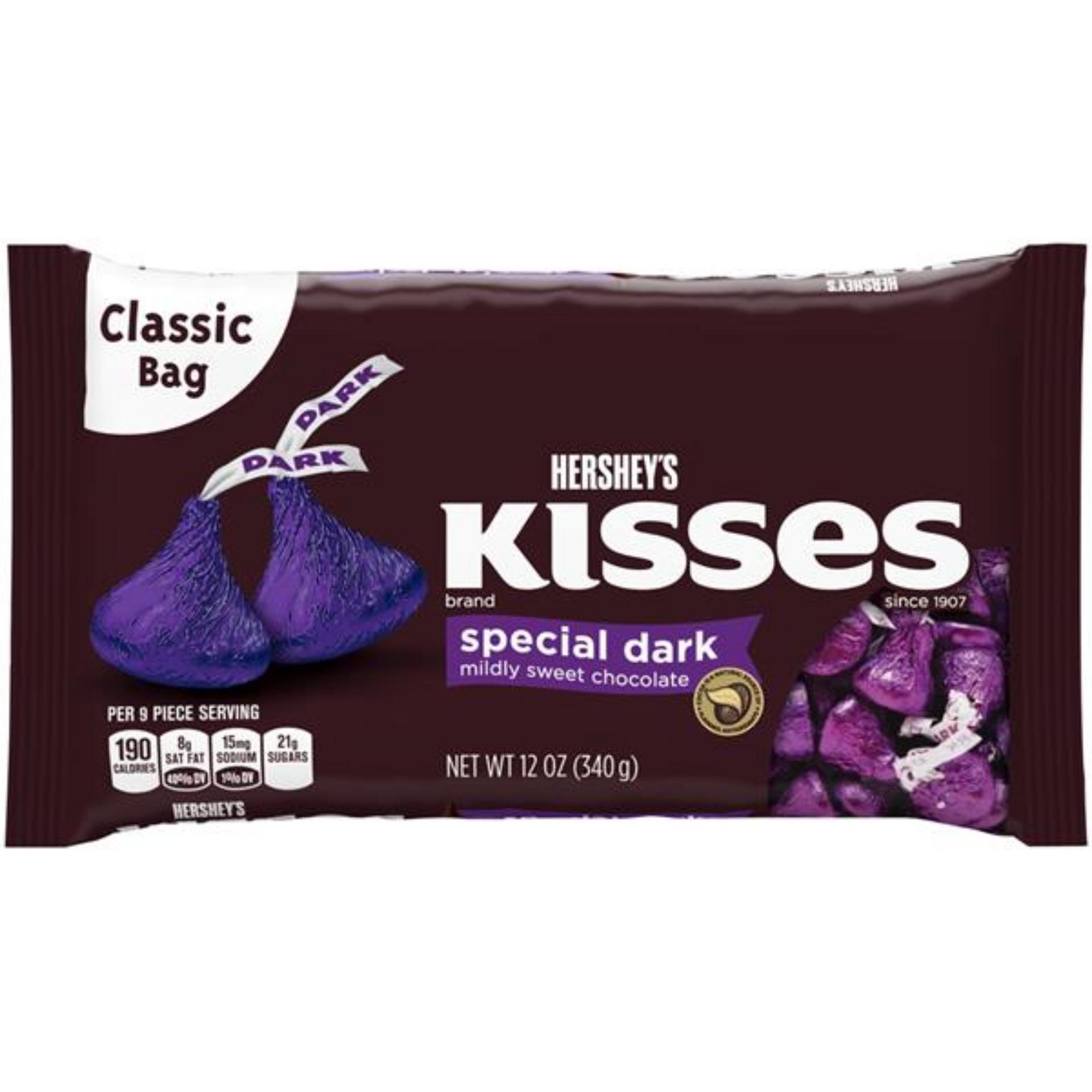 Chocolate Hershey's Kiss ú tím đắng
