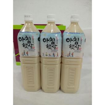 Combo 2 chai nước gạo rang Hàn Quốc 1500ml  