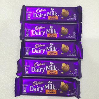 Combo 5 thanh Socola Cadbury Dairy Milk Hạnh Nhân