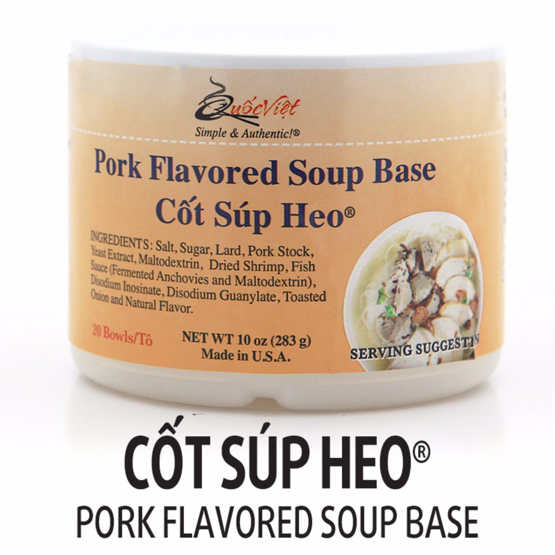 Cốt Súp Heo ® Quốc Việt Foods (283g)