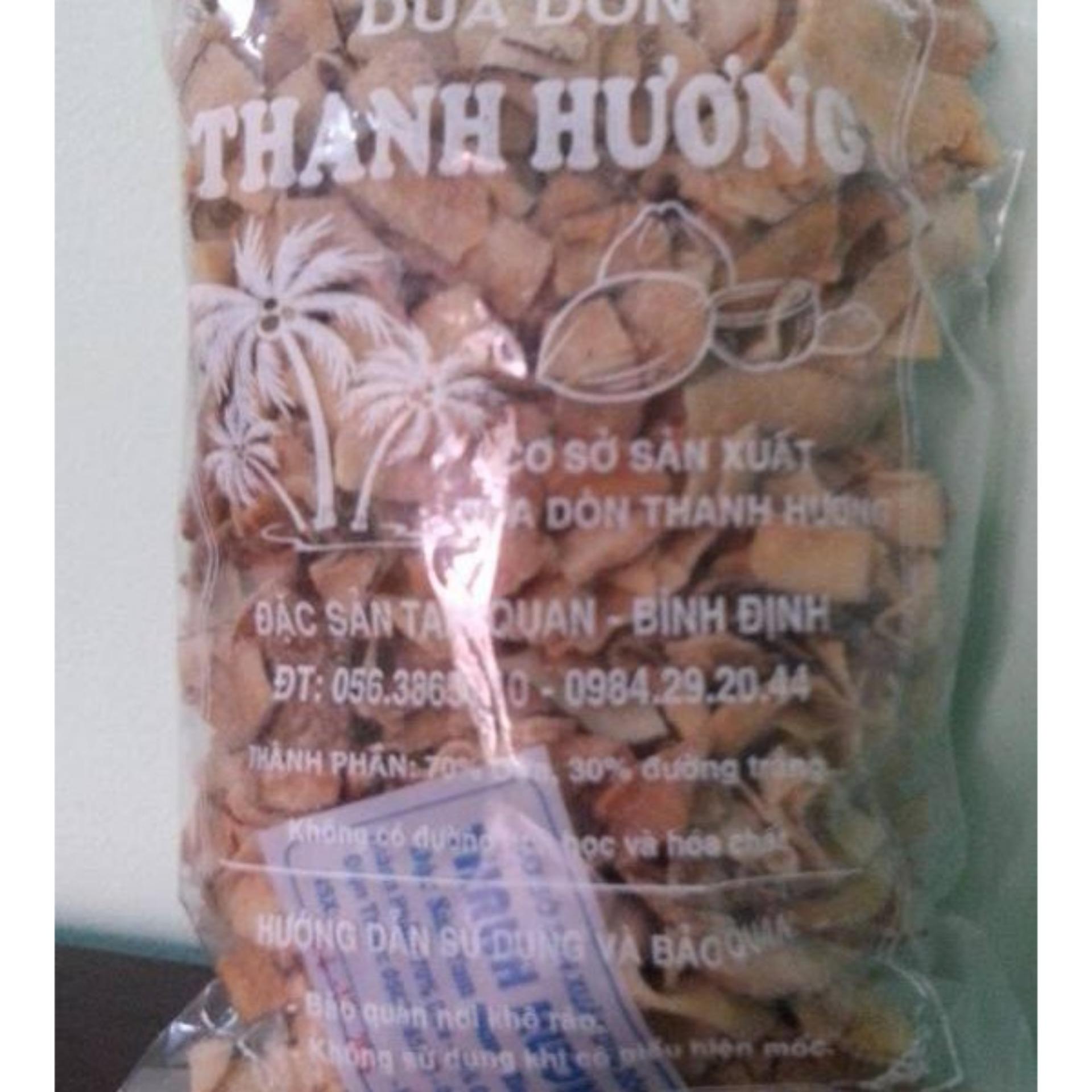 Dừa dòn (sấy khô) Thanh Hương 500g, ĐẶC SẢN BÌNH ĐỊNH (loại 1)