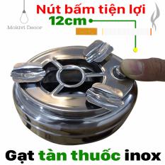 So Sánh Giá Gạt tàn thuốc INOX có (NÚT BẤM) – đóng mở ngăn tàn thuốc TIỆN LỢI