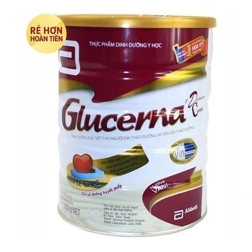 Sữa bột Glucerna Hương Vani 850g