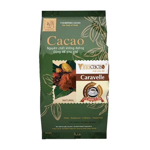 Gói bột Cacao Caravelle (Túi PE 300gram)
