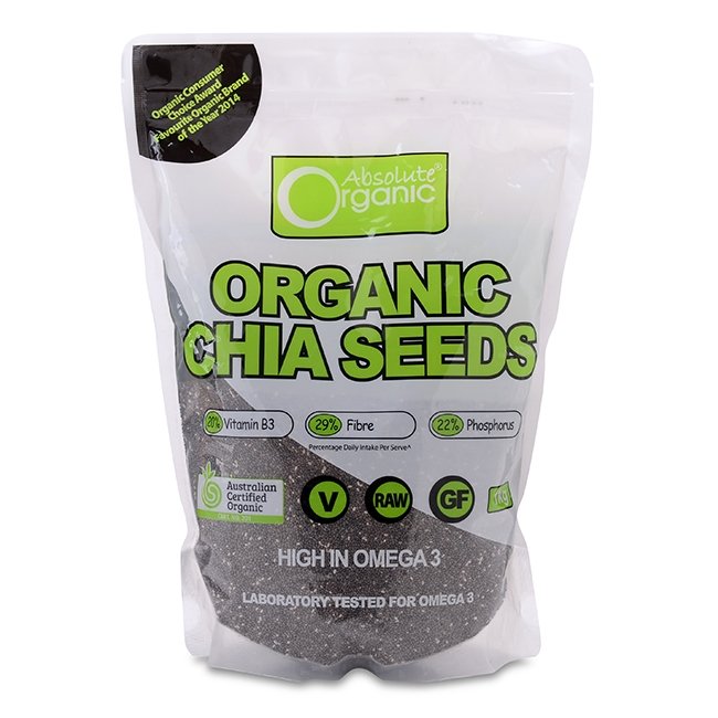 Hạt chia Úc Organic Chia Seeds 1kg