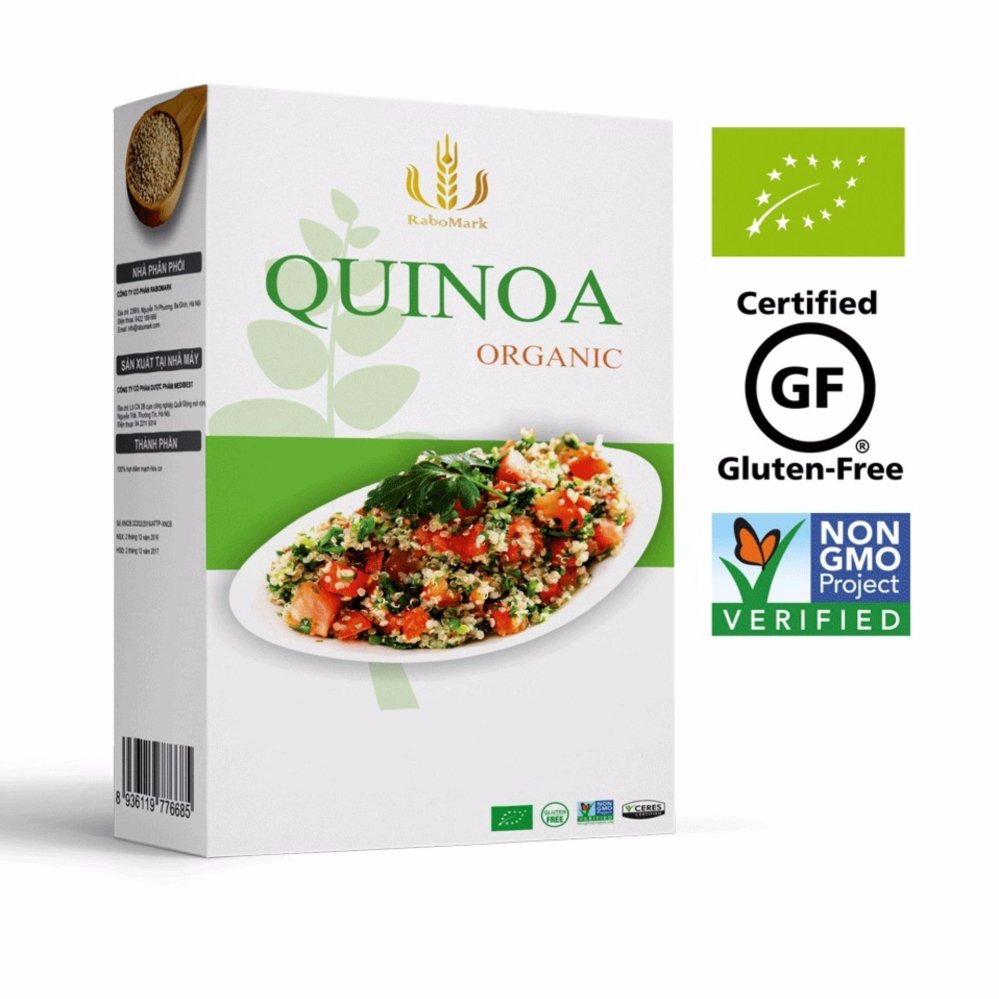 Hạt diêm mạch RaboMark (Trắng) 450grams - RaboMark Organic Quinoa