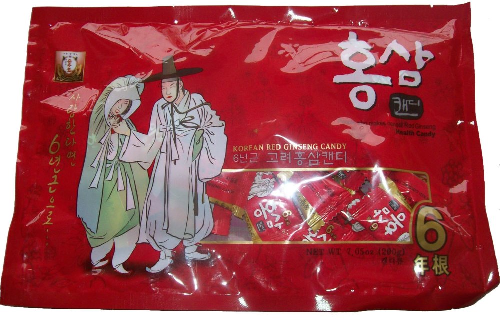 Kẹo hồng sâm Hàn Quốc Ông Già Bà Lão 200g