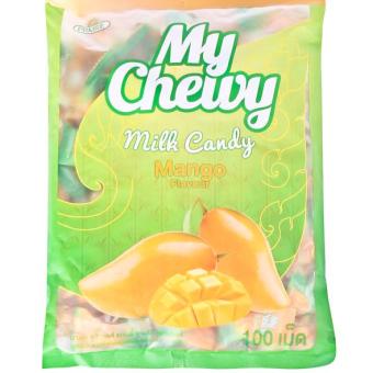 Kẹo sữa mềm My Chewy Milk Candy Mango (Mã Vạch Thái) 380g/100 viên =  