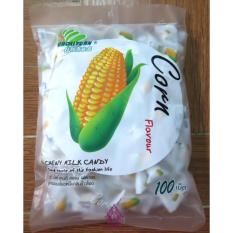 2 bịch Kẹo sữa mềm Thái Lan Prairie My Chewy Milk Candy Corn vị bắp 200 VIÊN