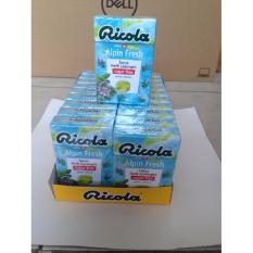 Nơi mua Kẹo thảo mộc Alpin Fresh Ricola Alpin Fresh (Hộp giấy 40g)  