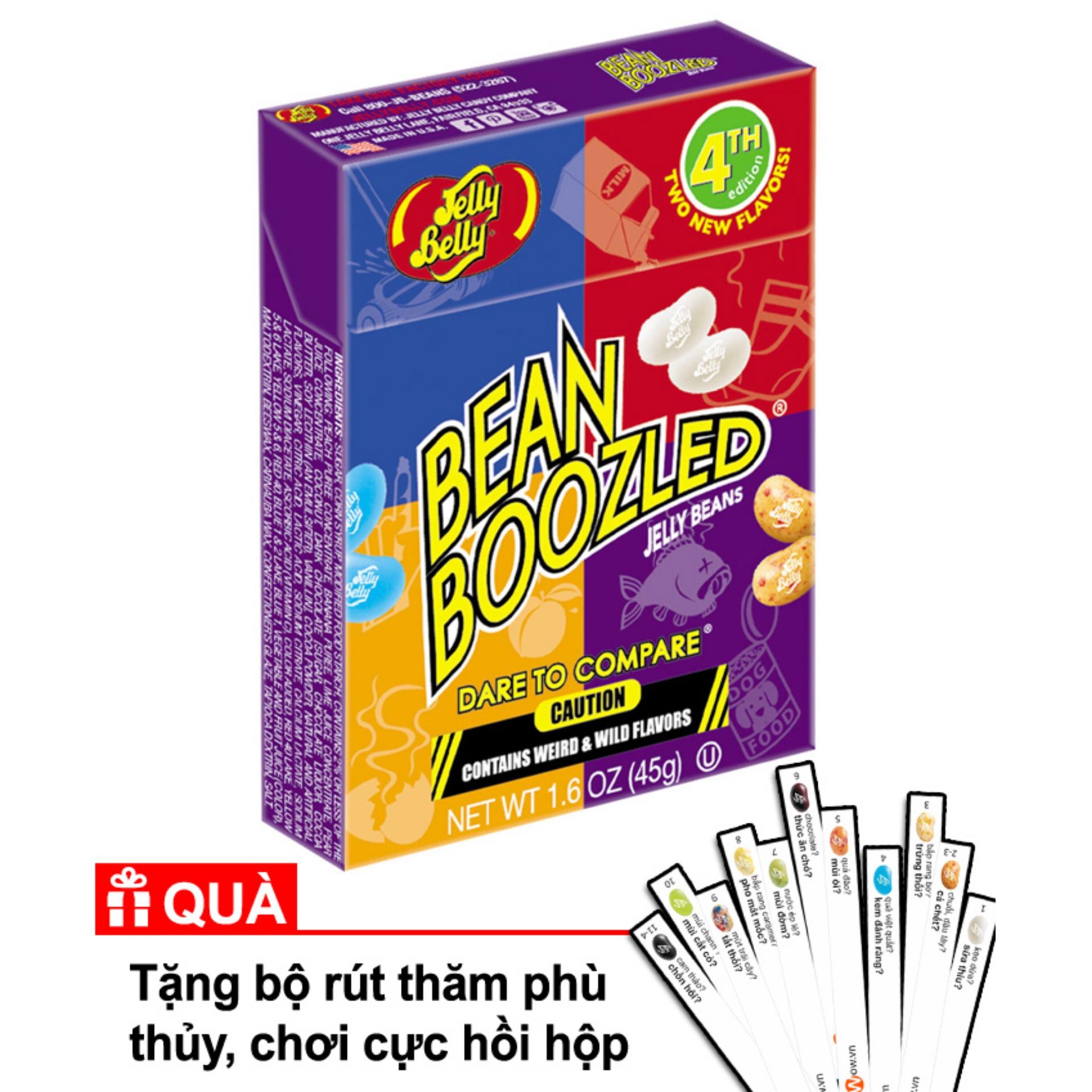 Kẹo thối Bean Boozled 45g (Tặng Bộ rút thăm phù thủy trị giá 15k)