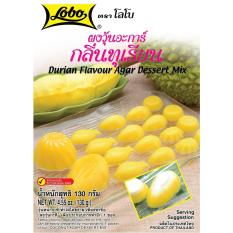 Chỗ bán LOBO – BỘT RAU CÂU HƯƠNG SẦU RIÊNG – 130G – HALAL