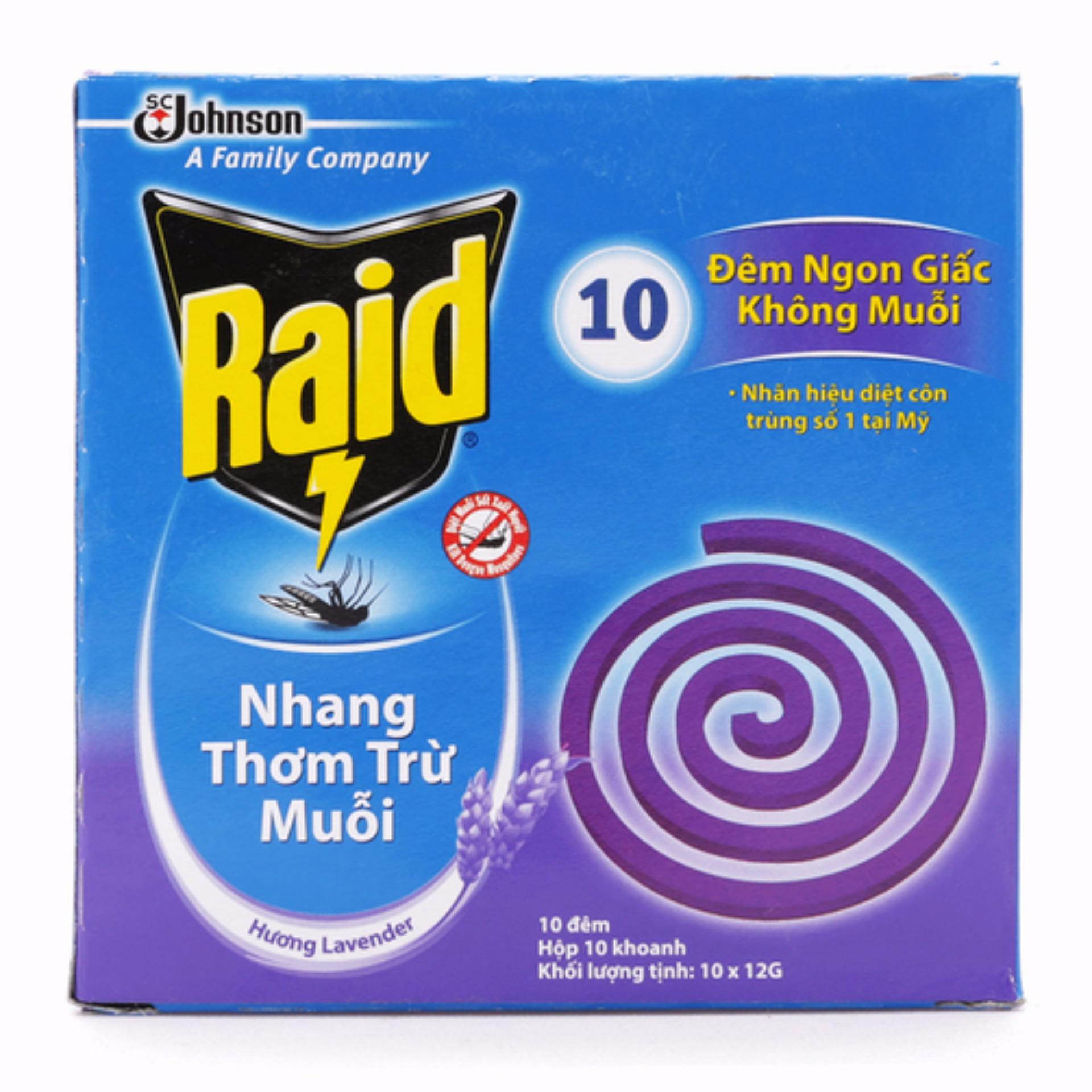 Nhang diệt muỗi hương Lavender