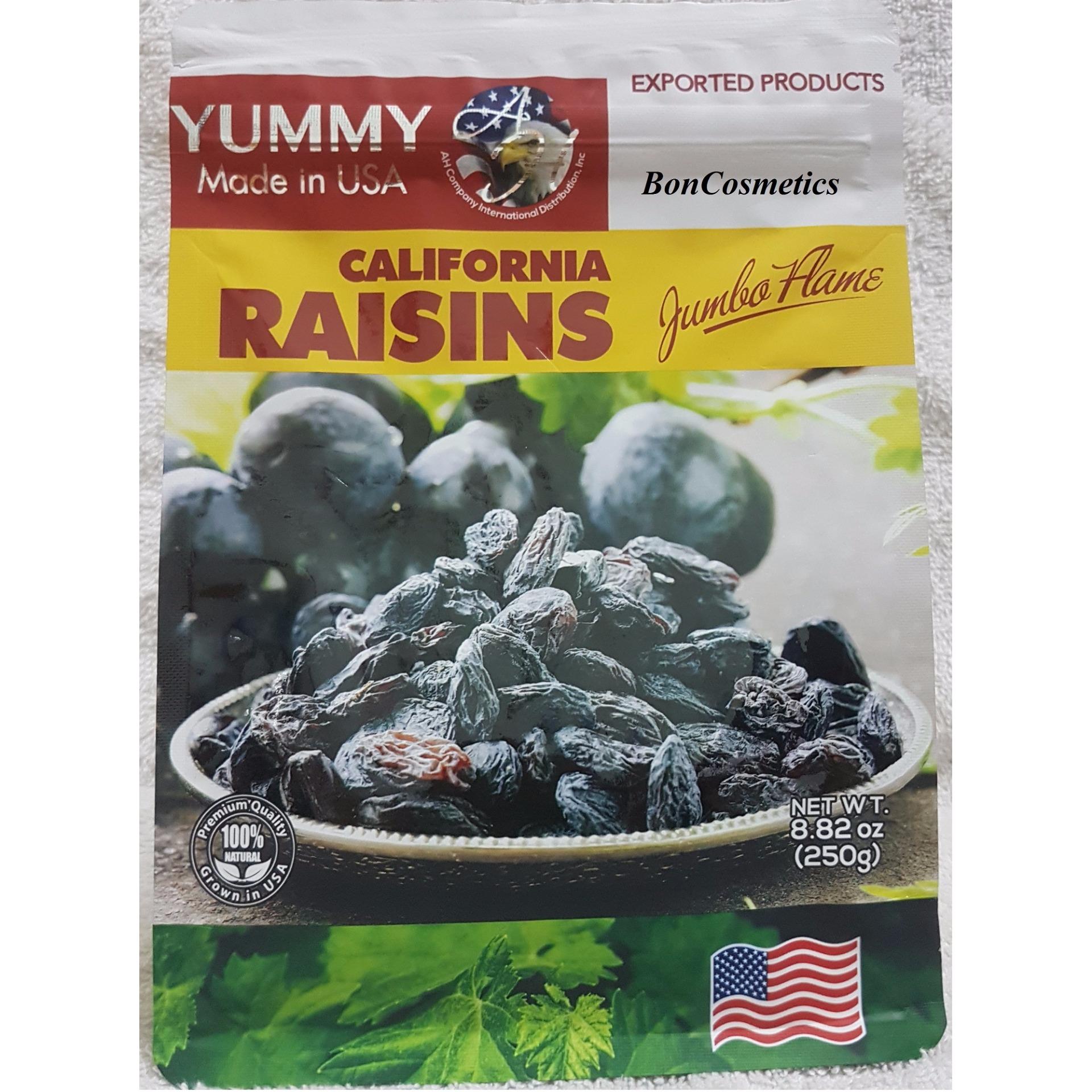 Nho Khô Đen Yummy California Raisins 250g