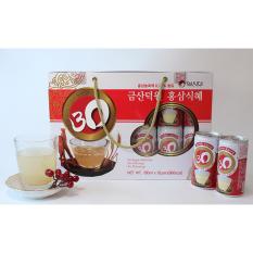 Nước gạo hồng sâm ba không