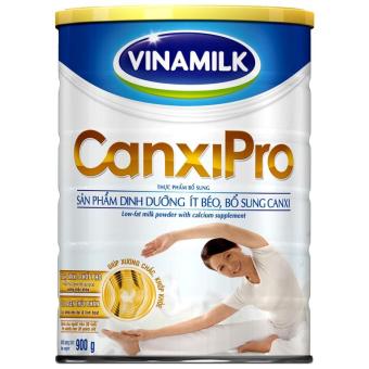Sữa bột Vinamilk CanxiPro 900g (Hộp thiếc)  