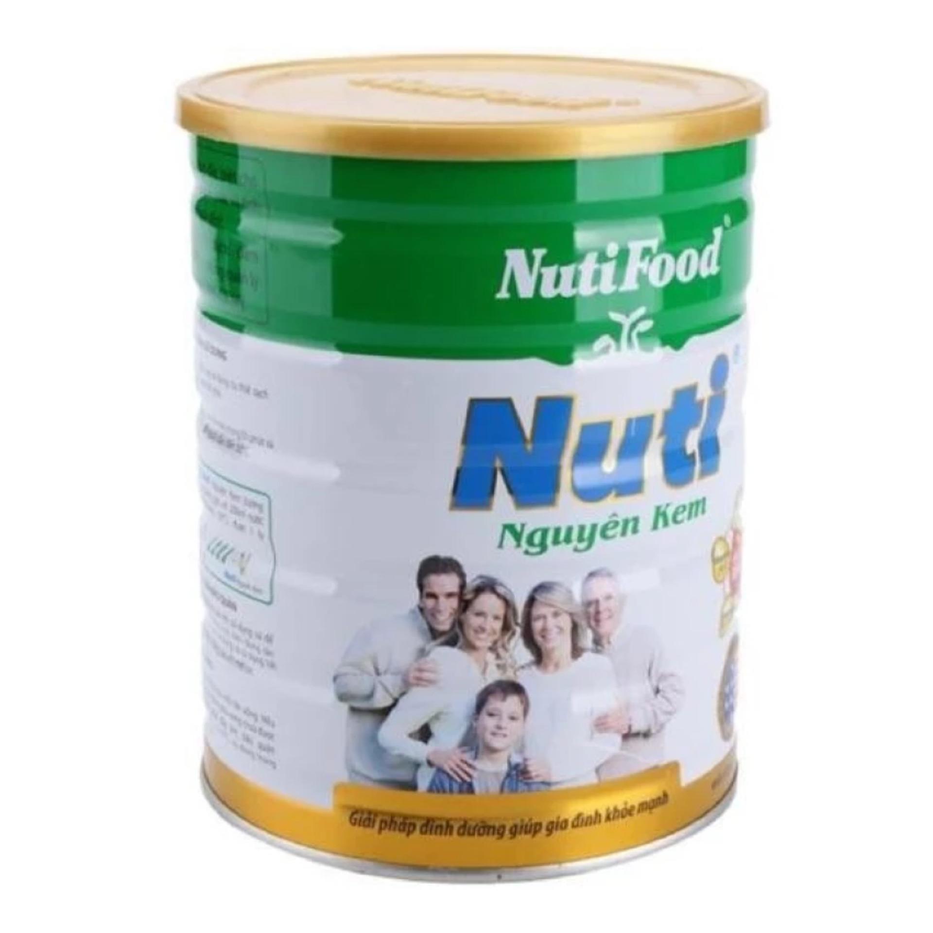 Sữa Nuti nguyên kem 900g Nutifood