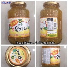 Trà mật ong chanh đào Hàn Quốc 1kg