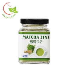 Trà matcha Nhật 3in1 (trà xanh sữa) – GreenD Food – Hũ 60g