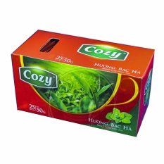 Trà Túi Lọc Cozy Hương Bạc Hà Hộp 50g ( 25gói x 2g )