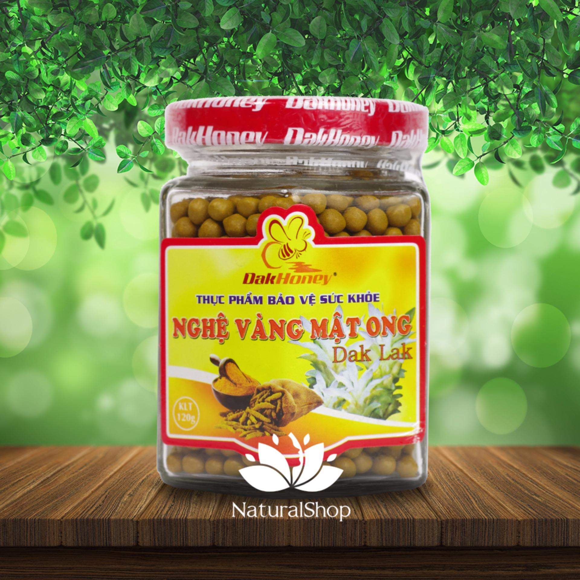 Viên nghệ vàng mật ong Dakhoney 120gram