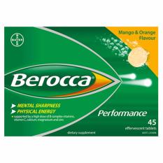 Viên sủi tăng lực – tăng sức đề kháng Berocca Mango & Organe Flavour của Úc
