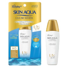 [Chính hãng] Sữa Chống Nắng Sunplay Skin Aqua Dưỡng Da Sáng Mịn 25g Clear White SPF50+ PA++ – DH Shop