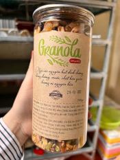 [SALE 35%] Granola Siêu Hạt 500gr Ngũ Cốc Ăn Kiêng Giảm Cân Eatclean Siêu Hạt 95% Hạt 5% Yến Mạch Nướng Mật Ong -NT Healthy