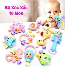 Bộ Xúc Xắc Cầm Tay 10 Món Cao Cấp Cho Bé – TC10