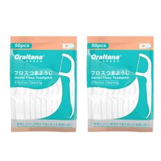 Túi 50 cây tăm chỉ nha khoa Oraltana 5 sao, Tăm chỉ y tế nha khoa chất lượng cao