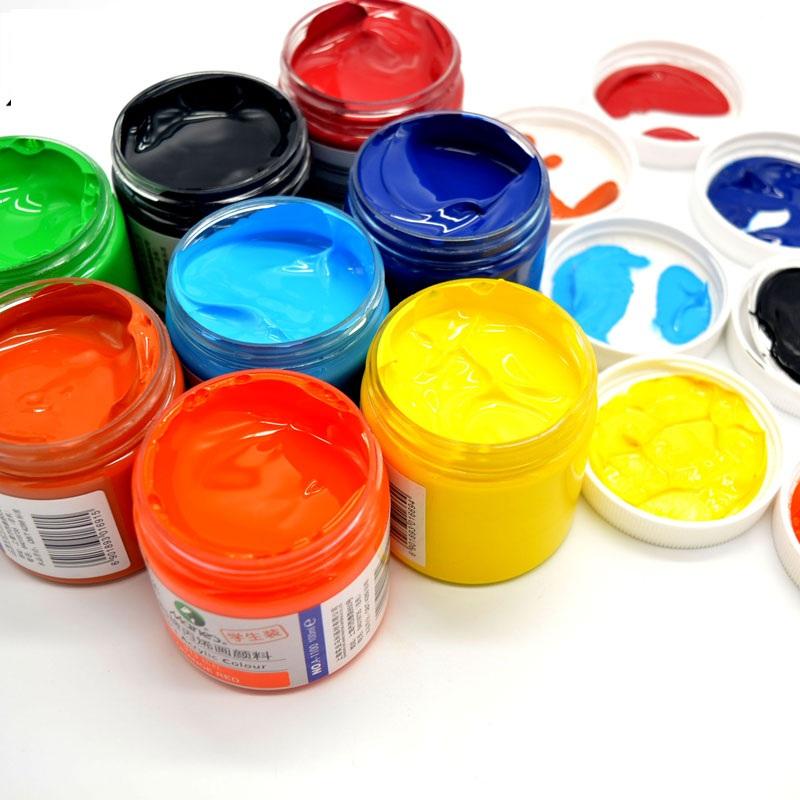 [ Bán lẻ 1 hũ ] Màu acrylic maries 100ml, 32 màu tùy chọn.Màu vẽ chuyên nghiệp vẽ trên mọi...