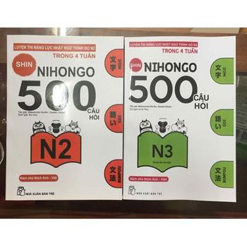 Sách Shin Nihongo 500 Câu Hỏi N3