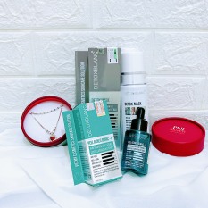 Combo làm sạch thâm mụn, dưỡng da Detoxblanc