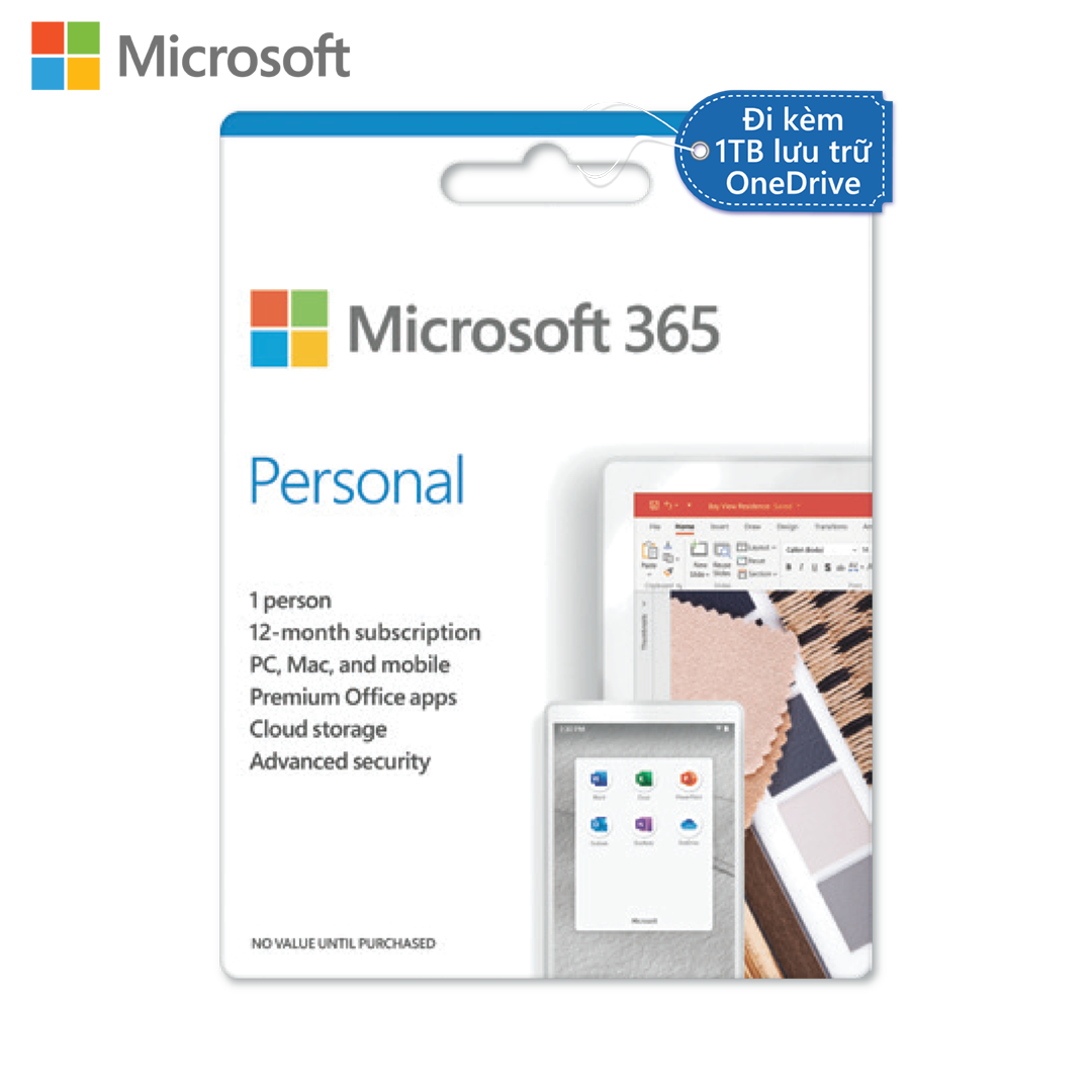 Phần mềm Microsoft Office 365 Personal