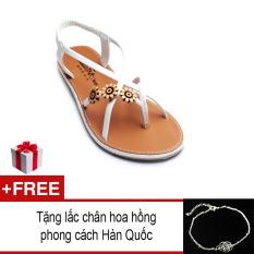 Giày xăng đan nữ cute SD57 + Tặng lắc chân bạc xinh xắn