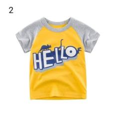 Áo phông cho bé trai mẫu Hello