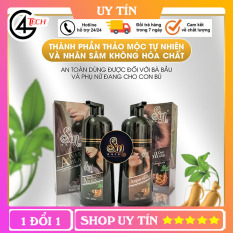 Dầu gội phủ bạc nhân sâm , giúp cải thiện tóc hư tổn và gội cực kỳ thơm, không hại da tay mà tóc vẫn mềm! Đặc biệt là không gây dị ứng, ngứa dát.- ZZ124