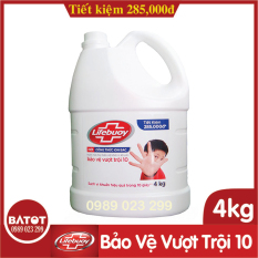 Nước Rửa Tay Lifebuoy Bảo Vệ Vượt Trội 10 can 4kg