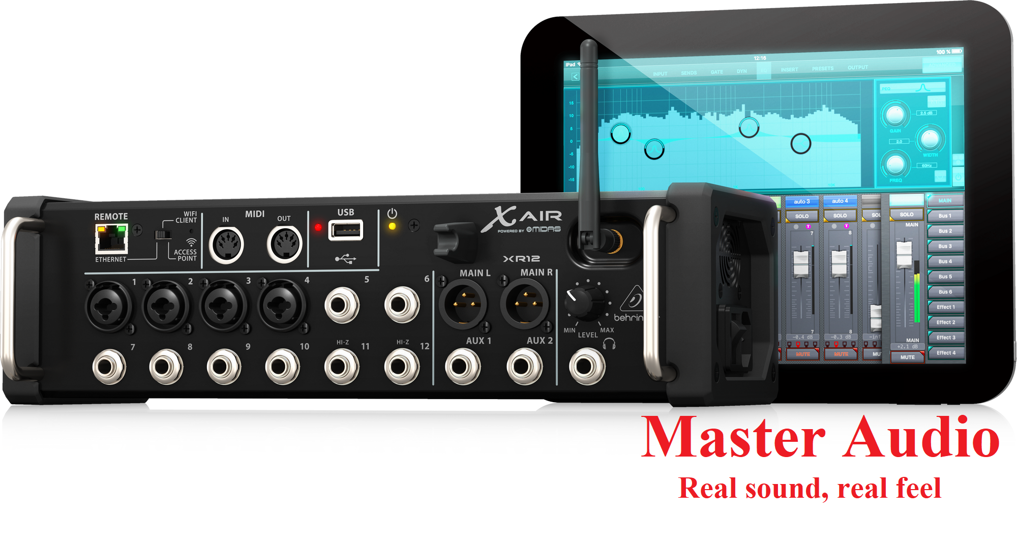 Bộ trộn kĩ thuật số MIXER Behringer X AIR XR12