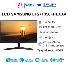 Màn Hình Máy Tính LCD SAMSUNG LF27T350FHEXXV 27″FHD 1920×1080/IPS/75HZ/5MS (ĐEN)-Hàng chính hãng new 100%