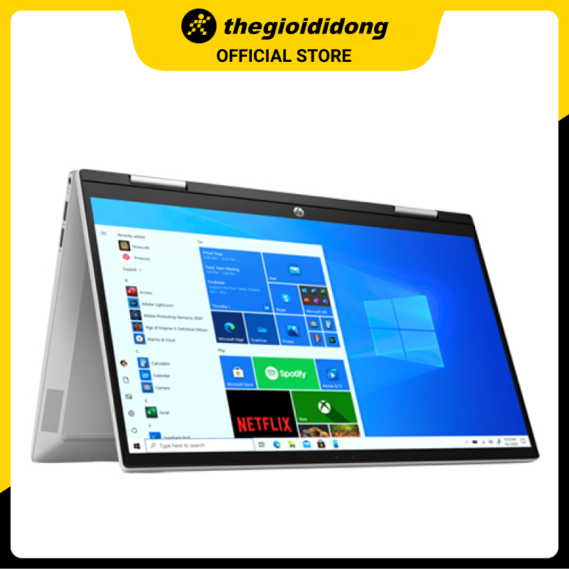 Laptop HP Pavilion X360 14 dy0161TU i3 1125G4/4GB/512GB/14″F/Touch/Win11/(4Y1D2PA)/Bạc