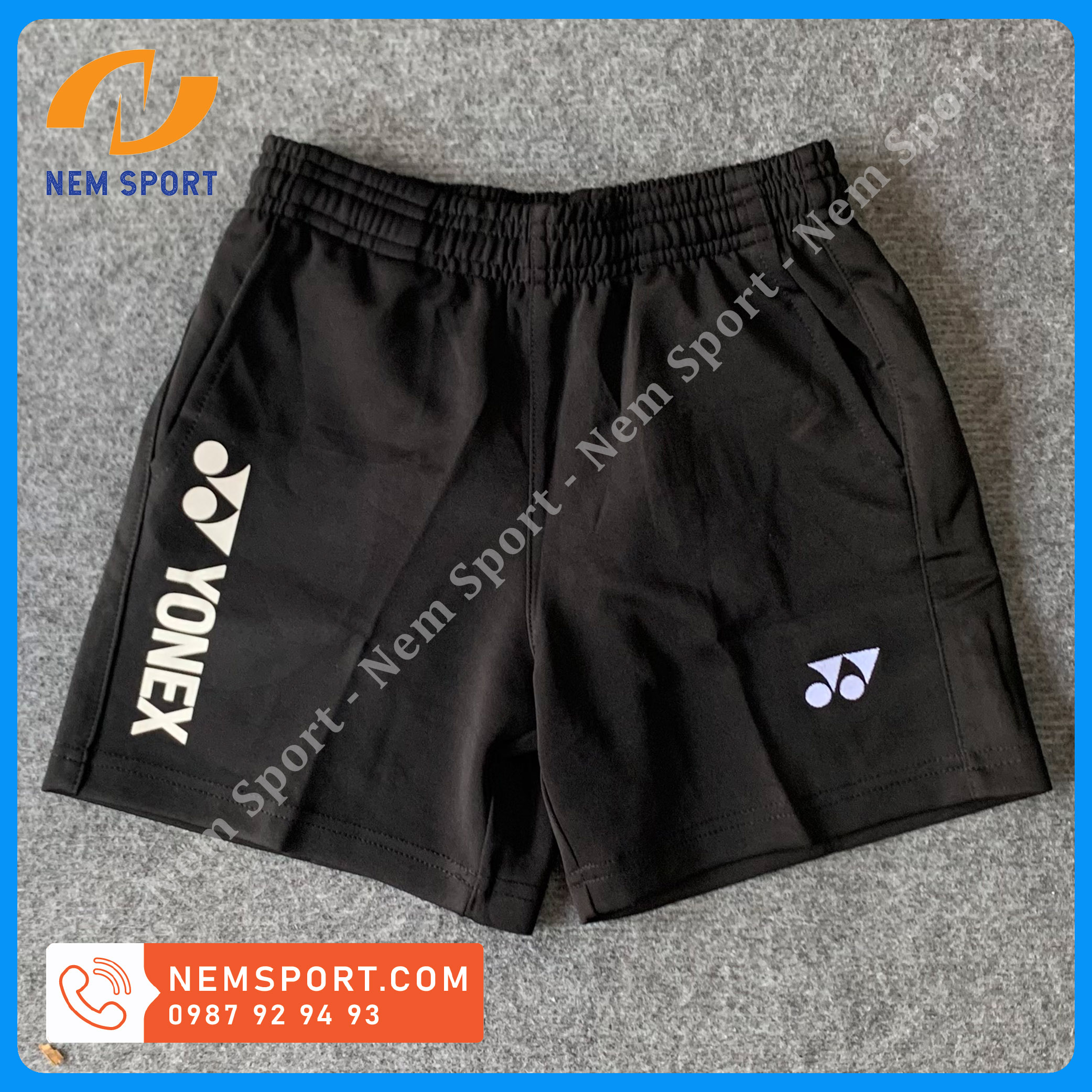 Quần Cầu Lông Nữ Yonex Màu Đen Cao Cấp