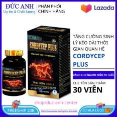 Tăng cường sinh lý Mãnh Lực Cordycep Plus tinh chất hàu tảo biển đỏ