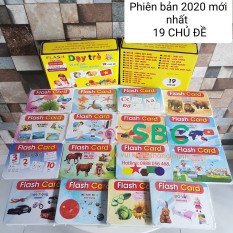 Thẻ học thông minh 19 chủ đề cho bé