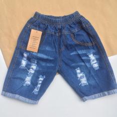 Quần jean lửng bé trai 21-30kg
