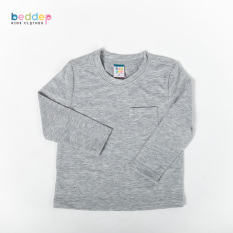 Áo thun dài tay Unisex Beddep Kids Clothes cho bé trai bé gái từ 1 đến 8 tuổi U01