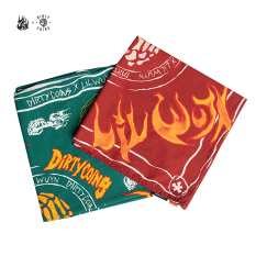 DirtyCoins x LilWuyn Bandana Pack – Dark Green / Red
