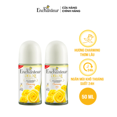 [Voucher 20k][Freeship] Combo 2 Lăn khử mùi nước hoa Enchanteur Charming 50ml/ Chai