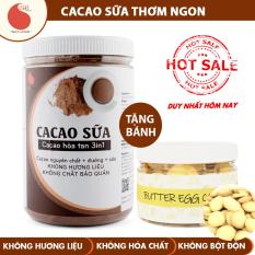 Bột cacao sữa đậm đà thơm ngon, đặc biệt không pha trộn hương liệu – Light Cacao – hũ 550g